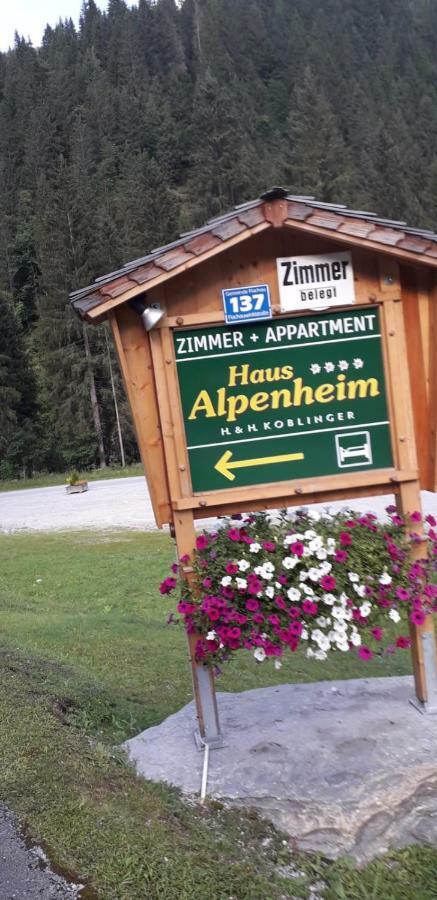 Haus Alpenheim 호텔 플라차우 외부 사진